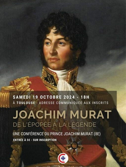 Joachim Murat à Toulouse le 19 octobre 2024